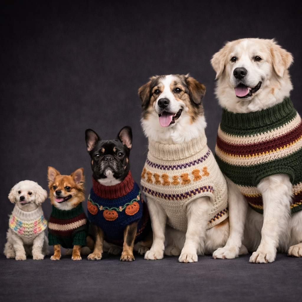 Bundle Sweaters Crochet Pattern ALL SIZE